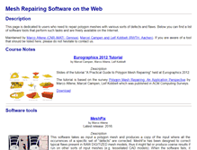 Tablet Screenshot of meshrepair.org
